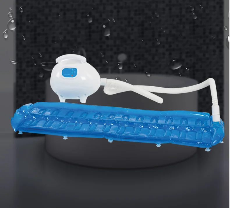 Ultrasonic Bubble Spa Massage Machine with Ozone Bath Mat, Remote Control Home Spa Bathtub Equipment