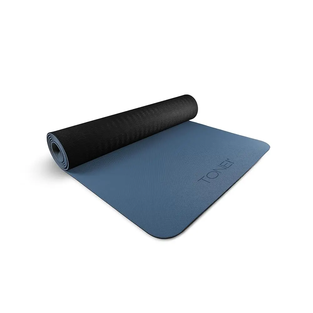 

Коврик для йоги TONE Fitness, толщиной 1/4 дюйма, нескользящий, для упражнений и пилатеса, для домашних тренировок, с ремнем для переноски | Множество вариантов