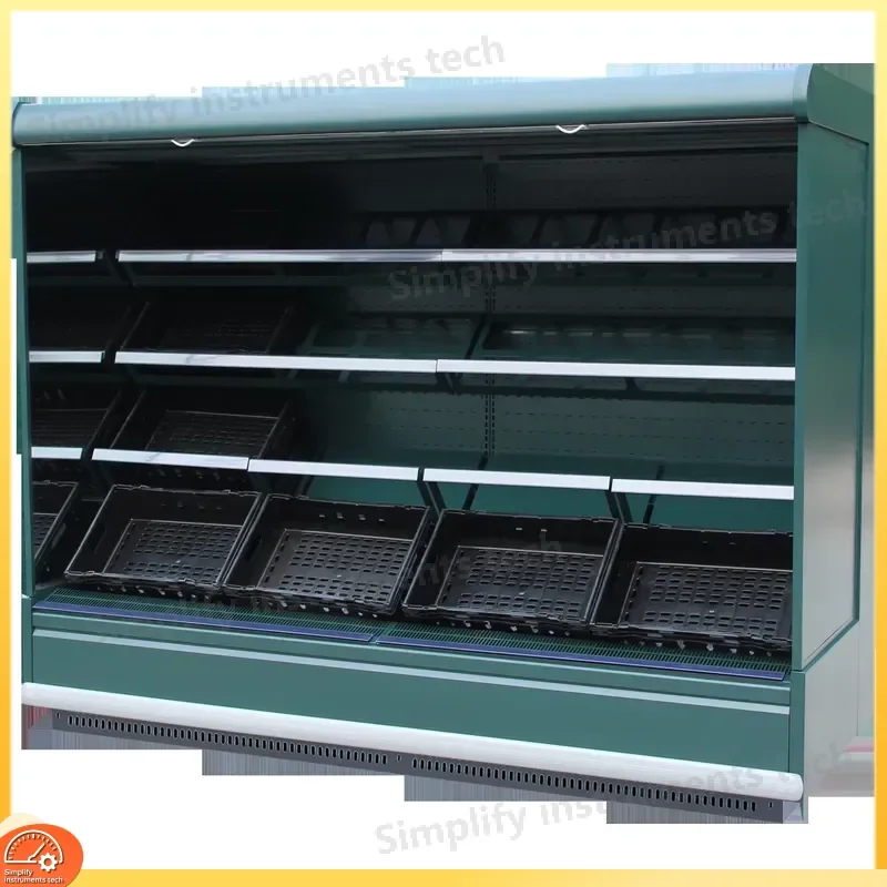 Fruit and Vegetable Display Refrigerator Open Chiller Freezer for Supermarket Grocery Store Commercial Cold Storage Cooling