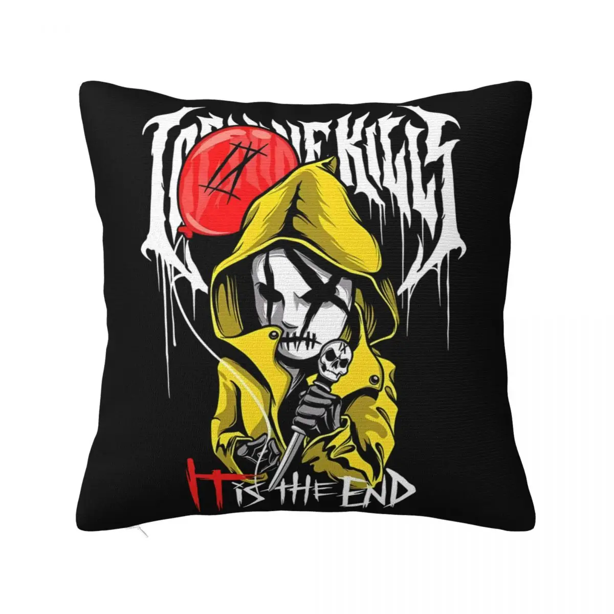 

Ice Nine Kills Yellow Coat Pillows Pillow Covers 45X45 Cushions Cover Pillow Case Pillow Cover