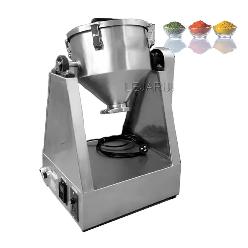 

Large Capacity Food Powder Mixing Machine Coffee Cocoa Powder, Curry, Baking Powder Drum Mixer