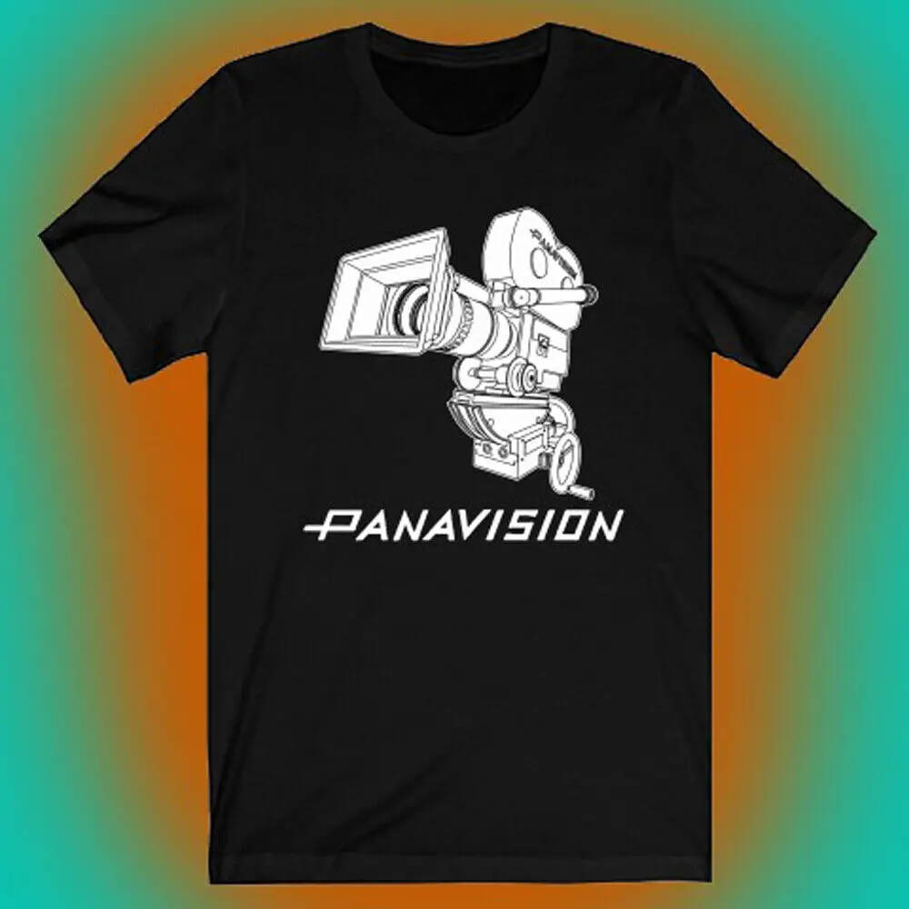 Panavision Movie Men's Black T-Shirt Size S to 5xl