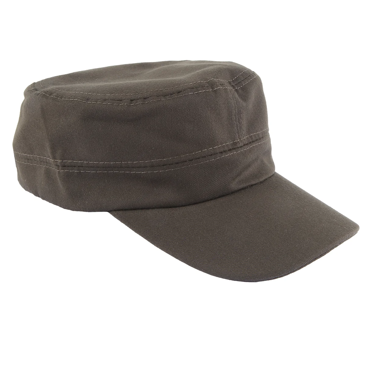 Casquette Patrol unie, chapeau ajustable, vert