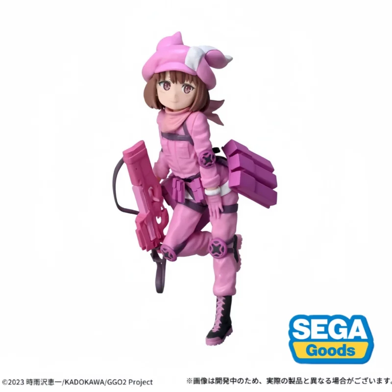 En Stock Original SEGA Luminasta Gun Gale Online Llenn Fukaziroh Pitohui figura de Anime adornos de muñecas modelo colección juguetes regalos