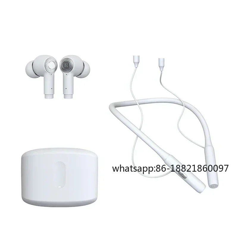 

Беспроводная Bluetooth-гарнитура на шею-вкладыши ANC с активным шумоподавлением, оригинальный звук, прозрачный HIFI качество звука, длинное качество звука