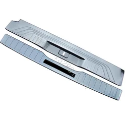 Car Accessories For MERCEDES VITO V class W447 2016 2017~2024 stainless cargo trunk edge protection Rear bumper Protector valid