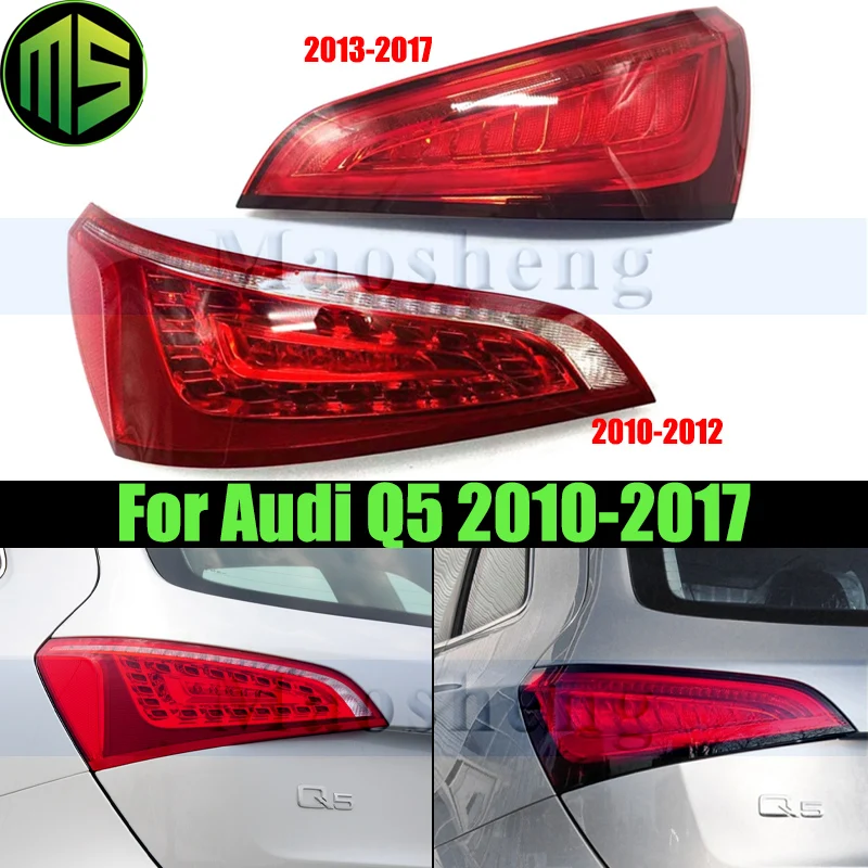 

Maosheng Rear Bumper Tail Light Tail Lamp For Audi Q5 2010-2017 Rear Brake Light Taillight Taillamp