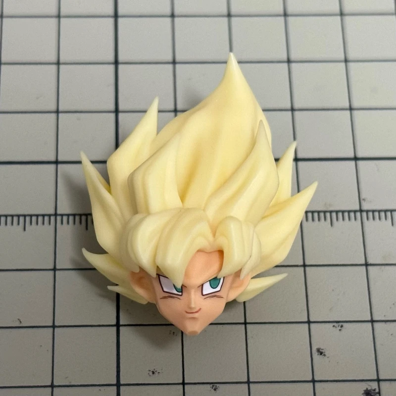 In Stock Air Hm Ah005 Dlc Dragon Ball Z Shf Full Power Super Saiyan Son Goku Headsculpt Action Figures Head Accessories Toys