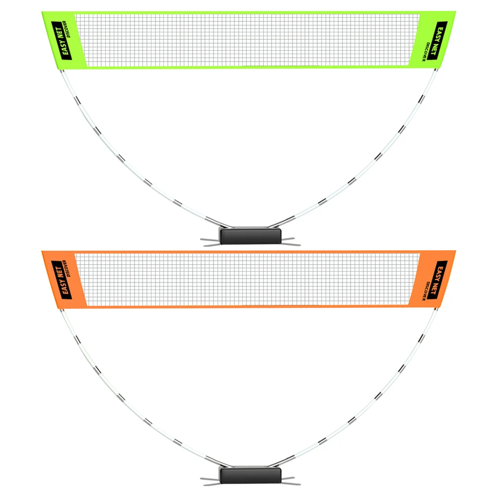 Professional Badminton Net Volleyball Tennis Training Square Net Easy Setup Portable Tennis Net for Court Backyard Beach