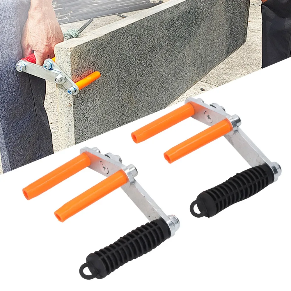 2pcs 53mm / 2.1in Clamping Capacity Panel Carrier Portable Design Gripper Lifting Tool Drywall Carrying Tool For Drywall