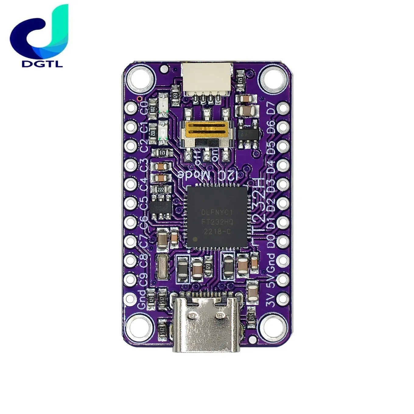 FT232H Alta Velocidade Multifunções USB para JTAG UART FIFO SPI I2C