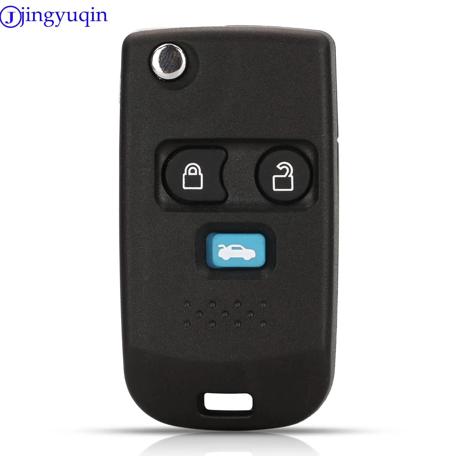 jingyuqin Modified Remote Folding Flip Key Cover Case Shell For Ford Crown Victoria Escape ExpeditionExplorer Sport 2/3/4 Button