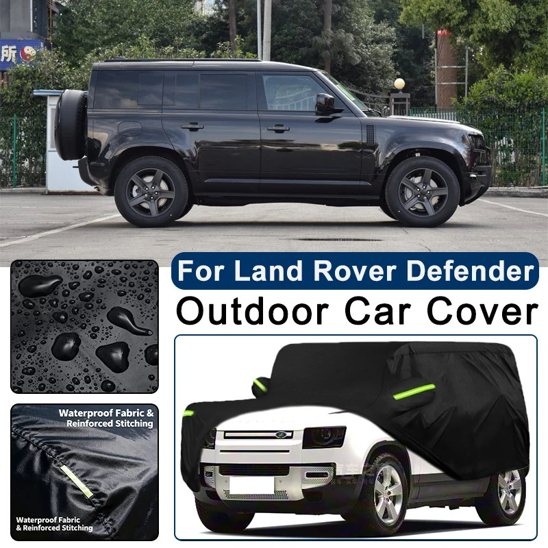 

Outdoor Car Cover Waterproof Dustproof UV Sun Protection, Full Car Protector Exterior Parts For Land Rover Defender L316 L663