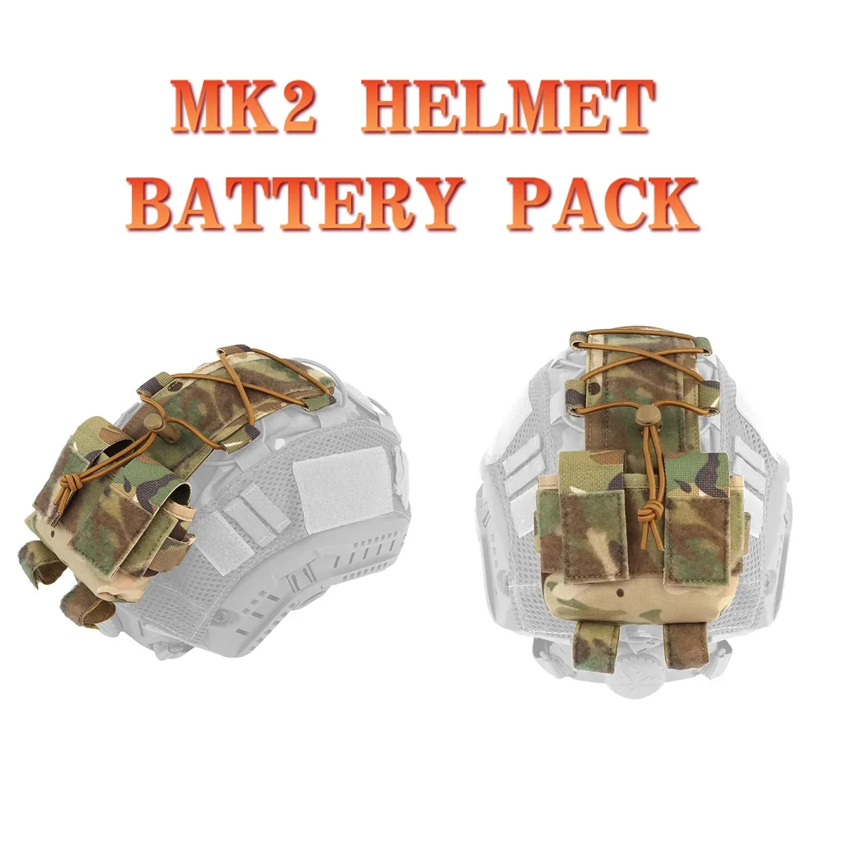 Tactical Airsoft Hunting FAST Helmet Battery Pouch MK2 Pack Helmet Counterweight Pack Sport Safety Helmets Accessories