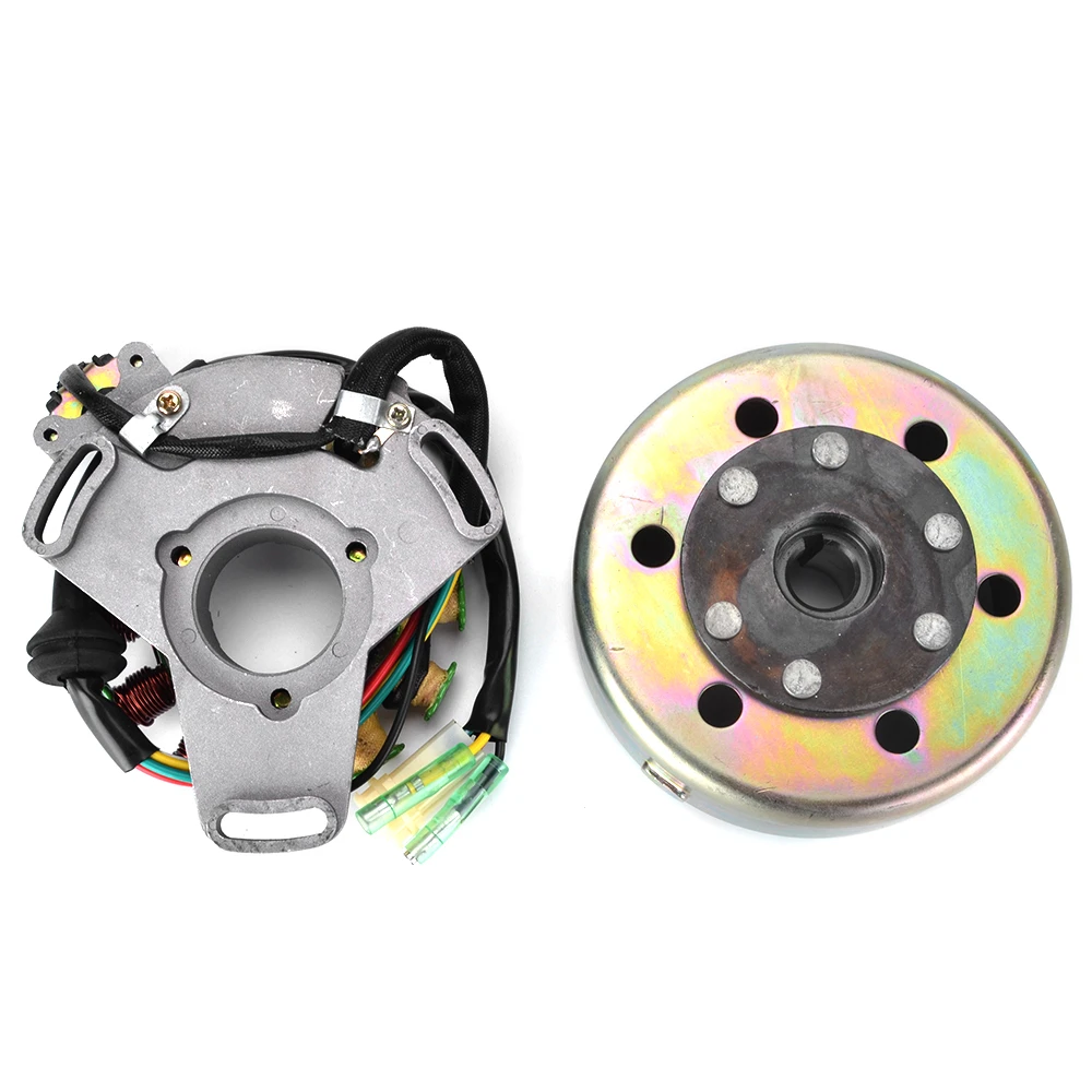 Motorcycle Ignition Magneto Stator Coil Rotor Assy For Yamaha Banshee 350 YFZ350 1987-1994
