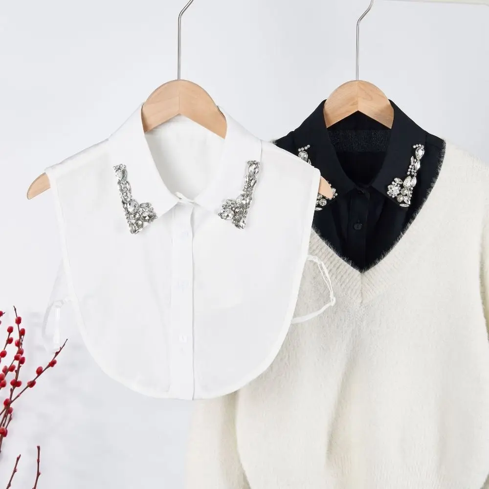 

Neckwear Ties Shirt Fake Collar Top Neckwear Clothing Accessory Lapel Fake Collar Cotton Detachable Collar Sweater Accessory