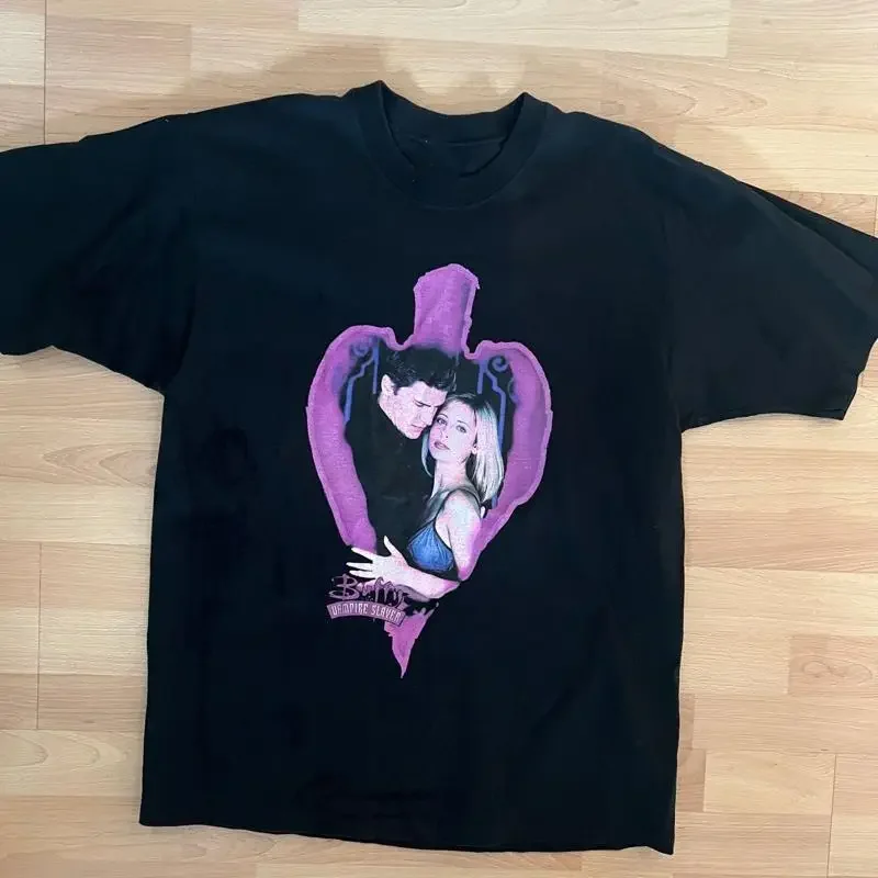 Love TV Show Buffy the Vampire Slayer T Shirt Black S 5XL JU716