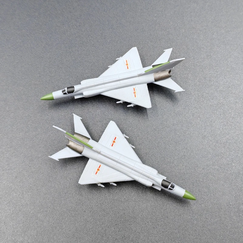 

2 шт. 1/350 масштаб J-8 Finback модель боевого самолета цветная имитация перехватчик самолет истребитель DIY игрушки ручной работы