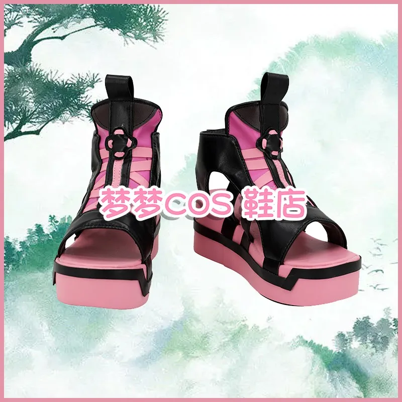 العودة الأبدية الأسود بقاء نيا تأثيري أحذية أحذية حفلة الهالوين مخصص