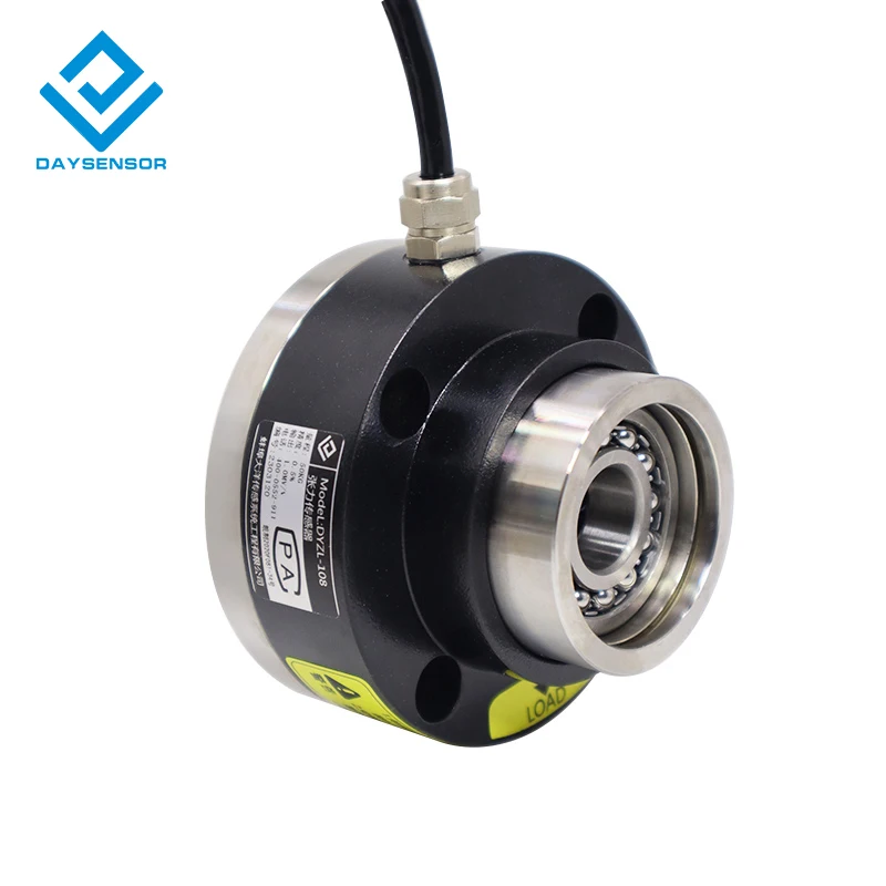 DYZL-108 Flange type tension sensor movable shaft structure automatic force measurement film coil high precision sensor