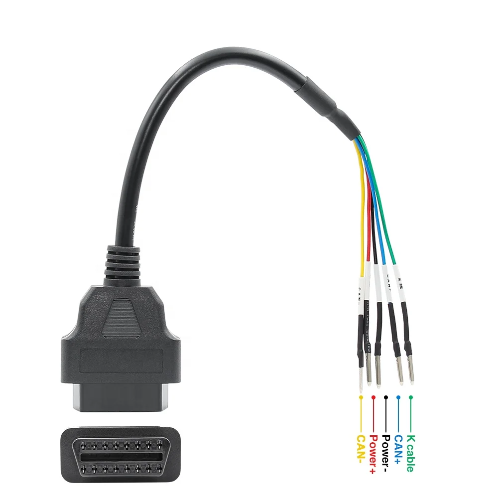 Wholesale Motorcycle K+CAN Universal Cable OBD1 to 16PIN OBD2 Adapter