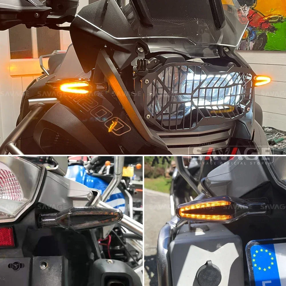 For BMW G310GS G310R F900 R/XR R1300 R1250 R1200 GS F750GS F850GS/ADV S1000RR R NineT Motorcycle Flasher LED Turn Signal Light