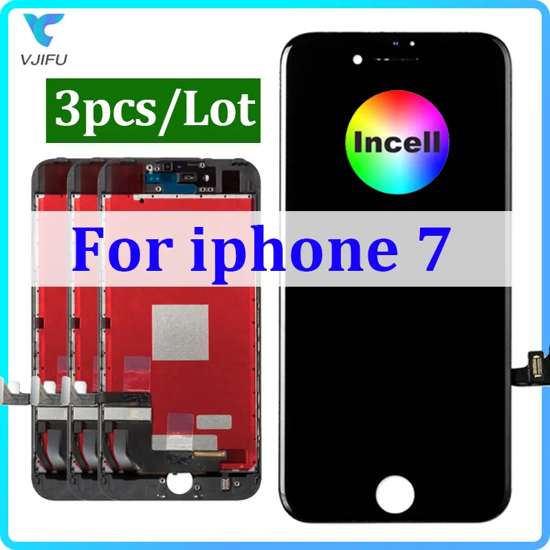 LCD Screen For iPhone 7 Display 3D Touch A1660 A1778 A1779 A1780 7G Ecran Digitizer Assembly Replacement Repair No Dead Pixels