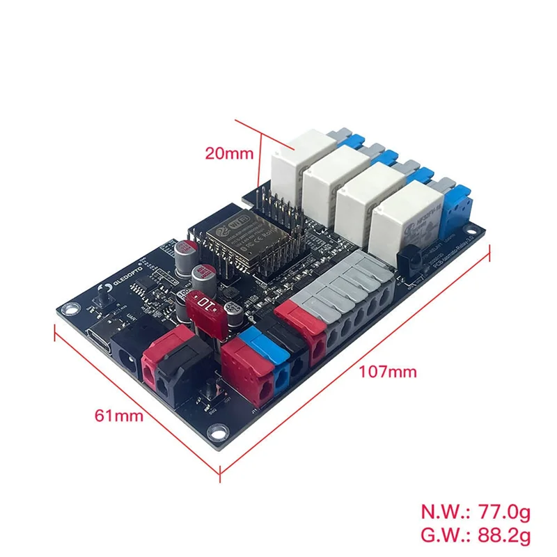 

Плата разработки ESP32, плата разработки «сделай сам» для Tasmato/WLED/IOT с микрофоном-ABIU
