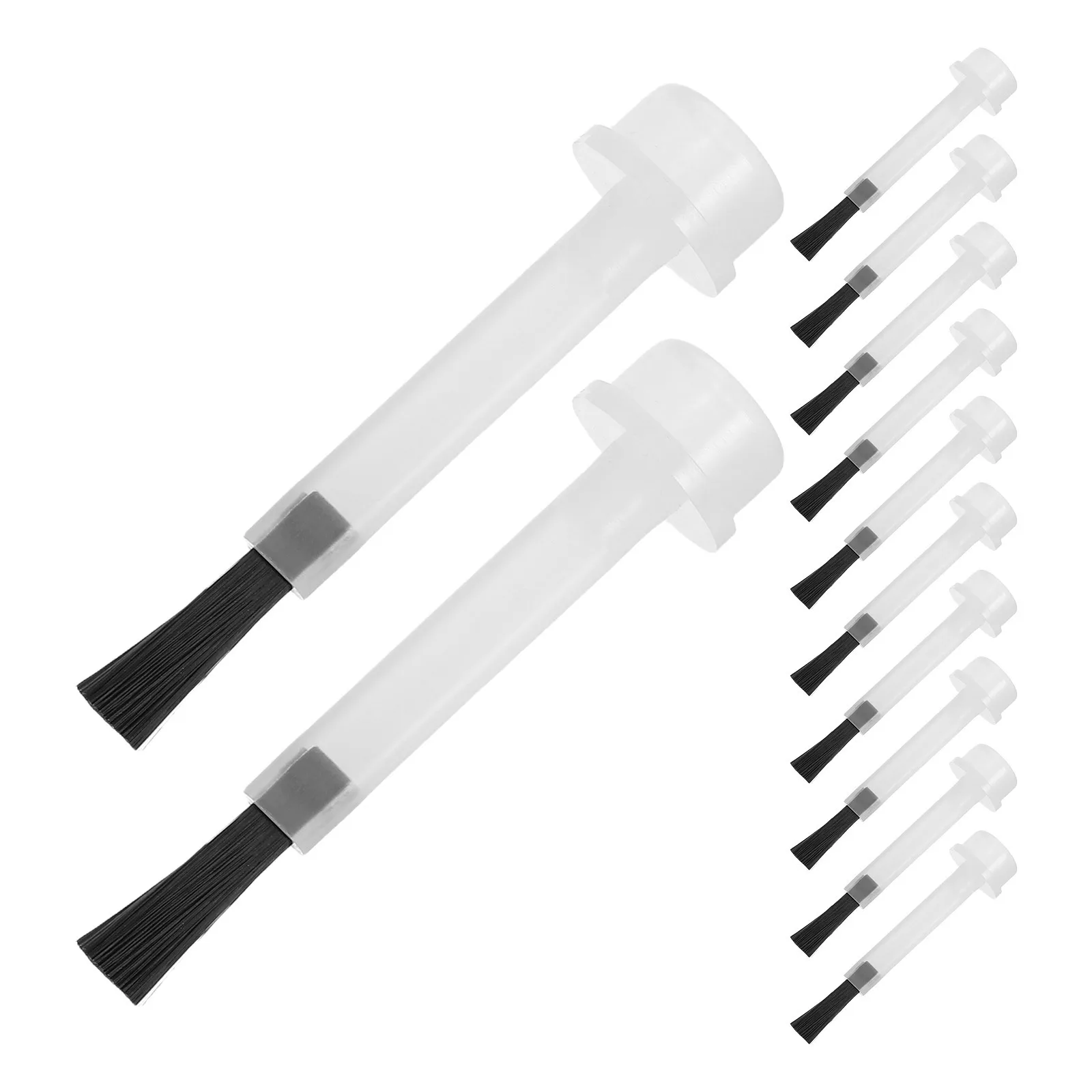 Têtes de rechange pour brosse de manucure, 50 pièces, pour Gel liquide, trempage de poudre, couche de finition, applicateur de vernis à ongles, outils pour une santé