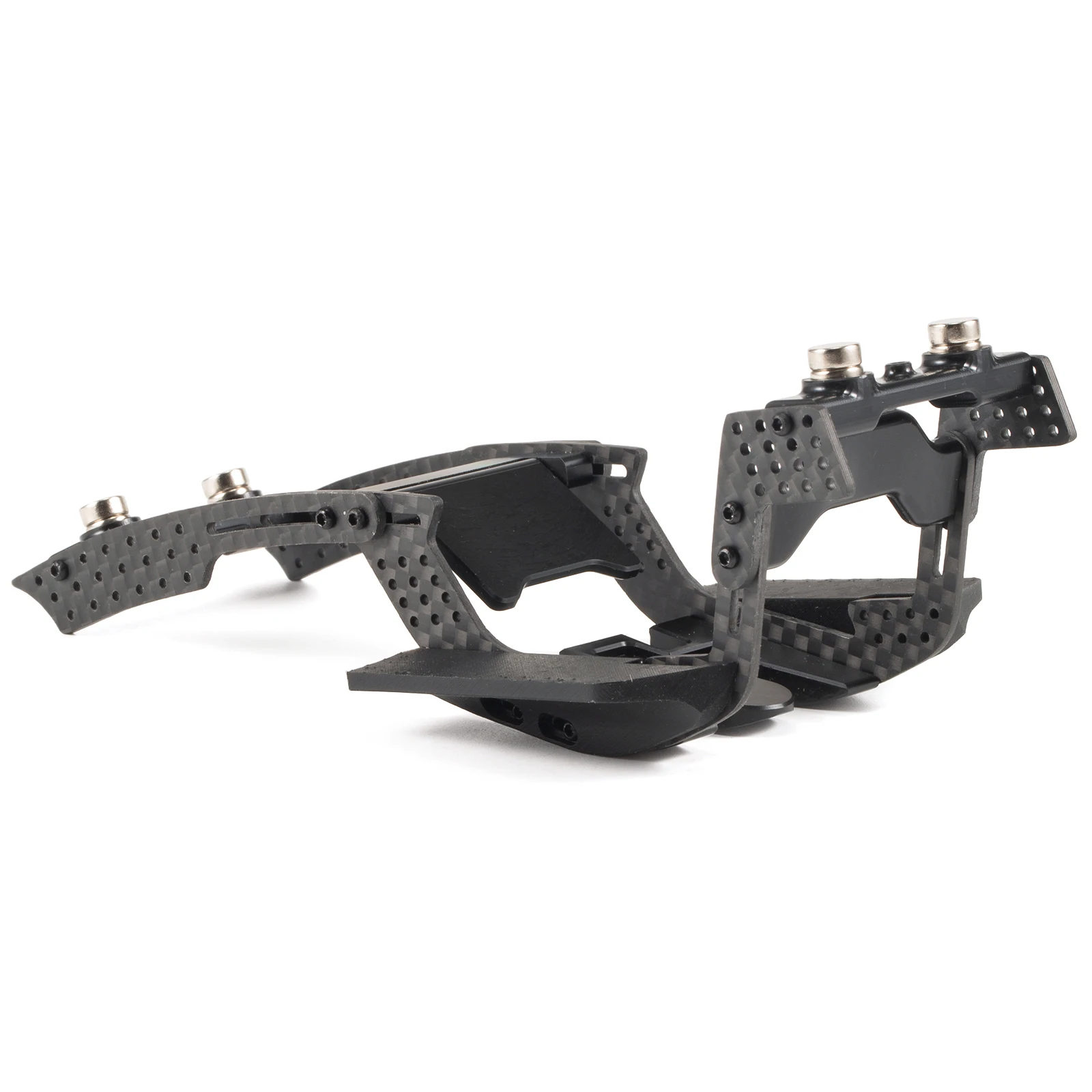 Carbon Fiber Modular 1/24 LCG Chassis Kit for SCX24 Custom Builds Performance Comp Rigs with High Clearance Adjustable Wheelbase