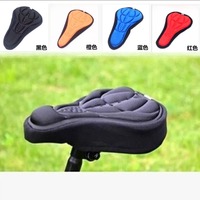 Mountain Bike 3D Saddle Cover Thick Breathable Super Soft Bicycle Seat Cushion Silicone Sponge Gel Bike Seat Bicycle Accessories