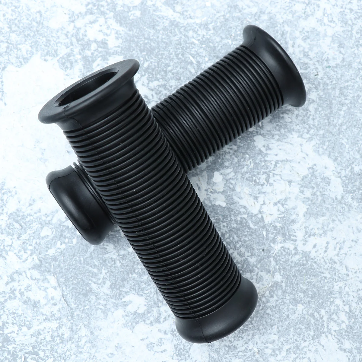 

Universal Vintage Handlebar Grips TPR Rubber Non-slip Comfortable Bike Cycling 25-28mm Shock Absorbing Sweat Rain Threaded