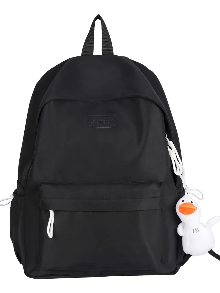 

High School Girls Large Capacity Durable Anti-Pressure Multi-layered Backpack with Multiple Pockets for Junior High Students