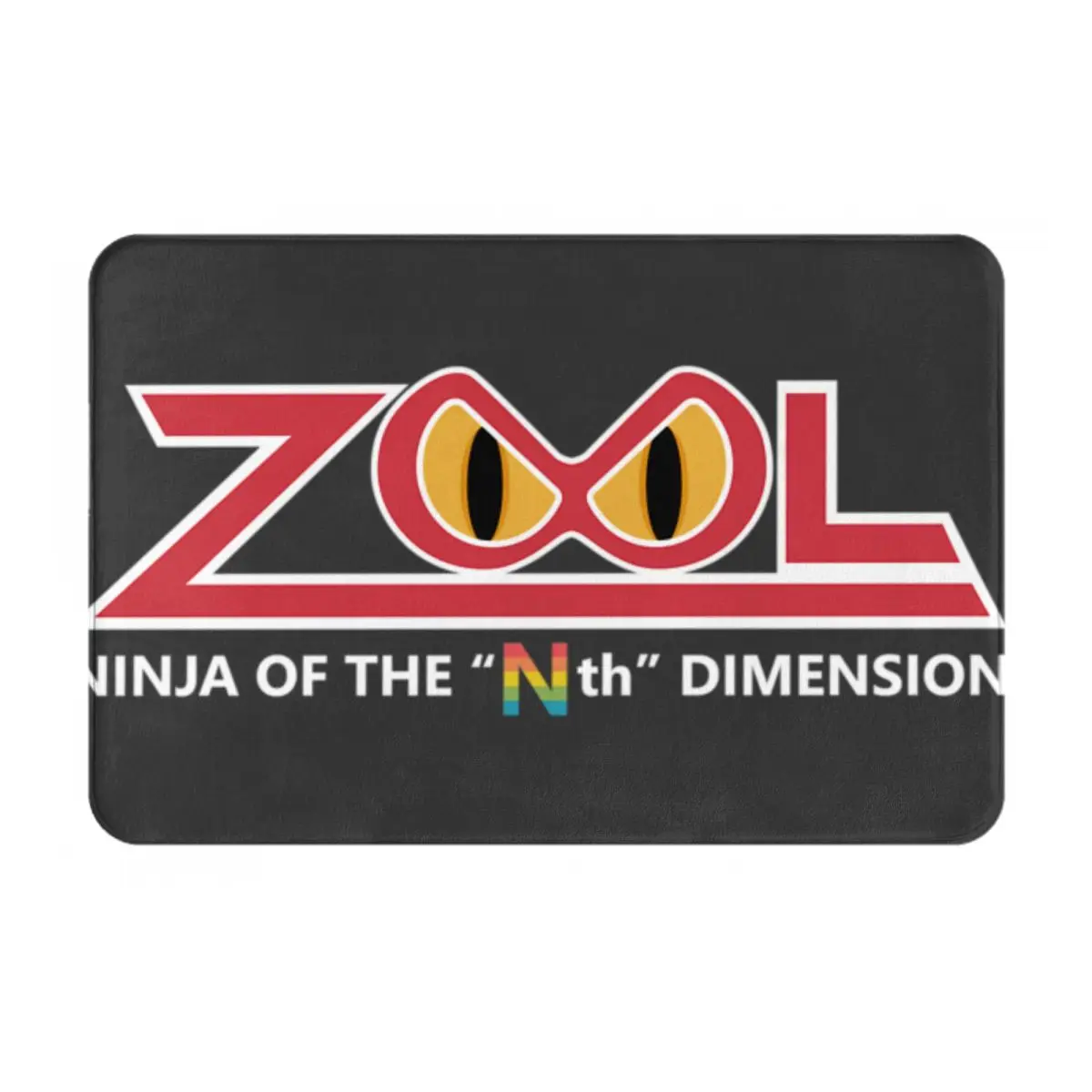 Коврик для пола Zool Classic Retro Vintage с дизайном игровых персонажей, для входной двери лифта, задней двери, уличный пылезащитный коврик для патио