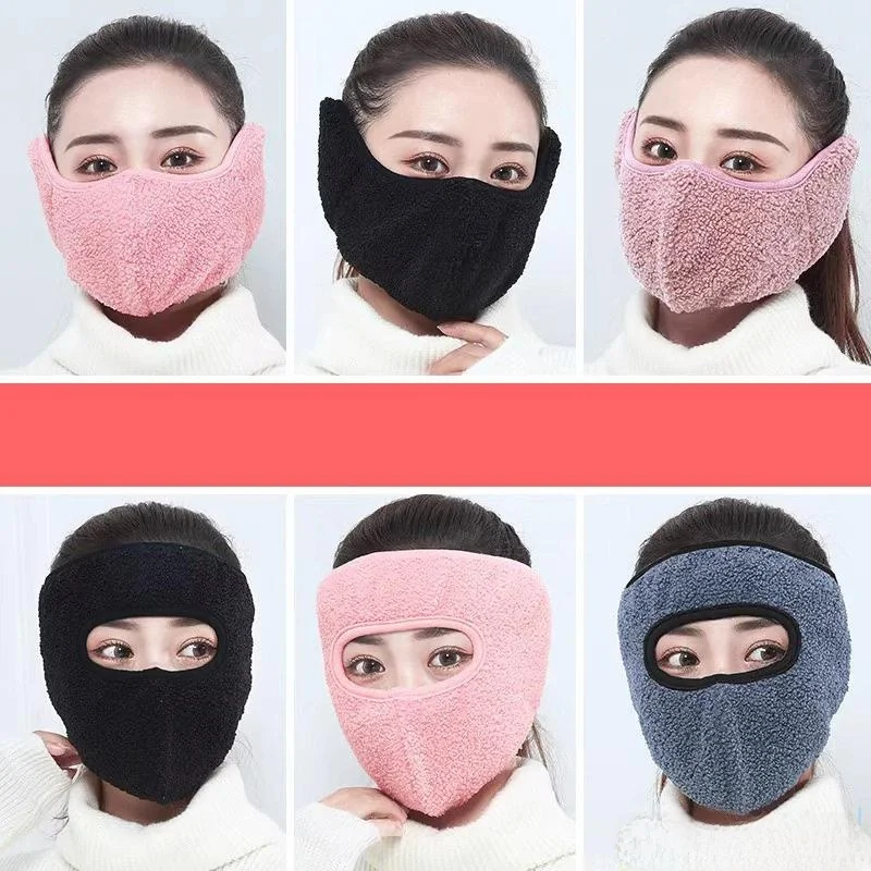  Vehicle Riding Warmth Retention Hat Cover Helmet ible Windproof Cold Proof Face Mask Inteated Riding Cap view 3