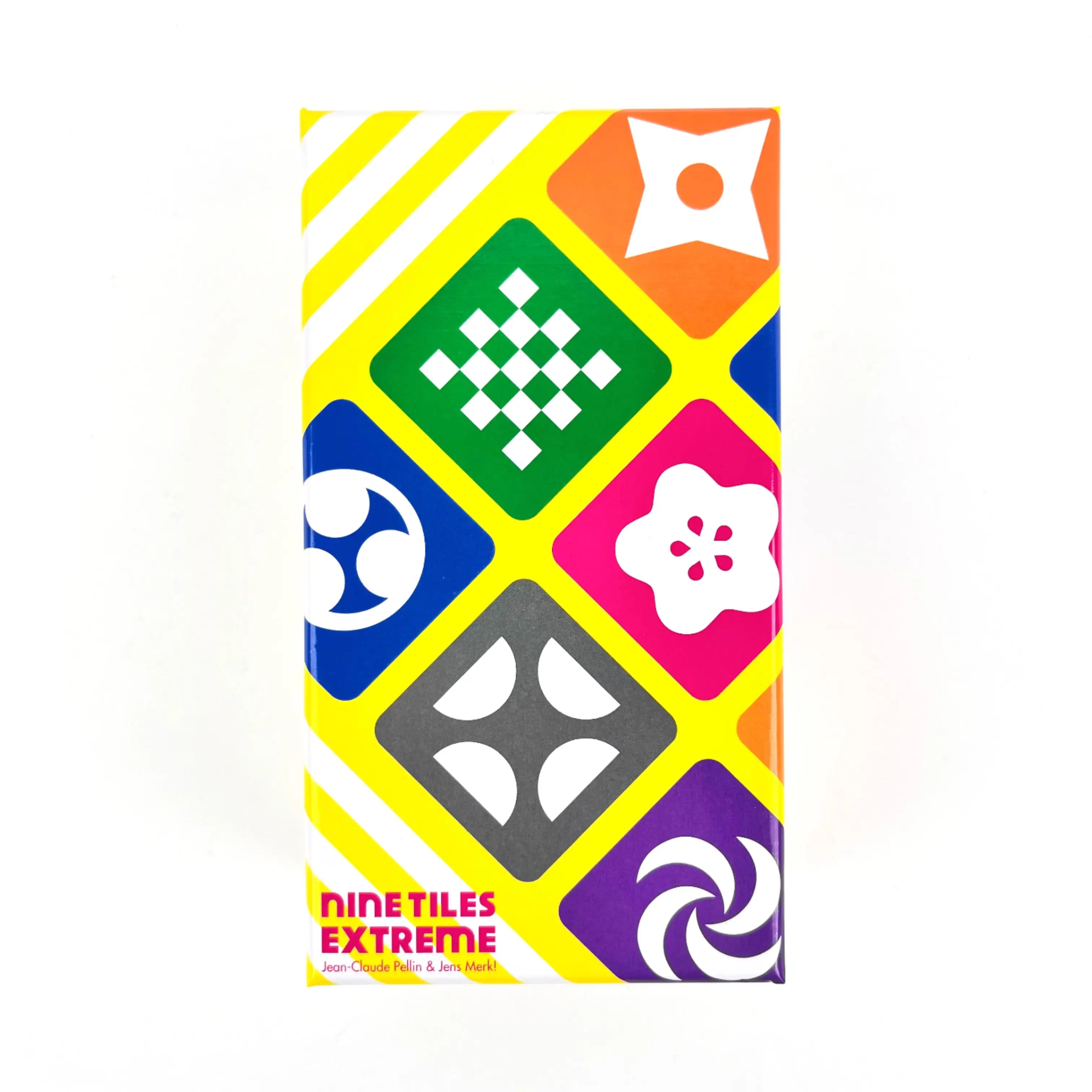 

Nine Tiles Extreme Speed Puzzle Board Game 2-4 Players - Thrilling 60-Second Family Challenge for family Party Nights