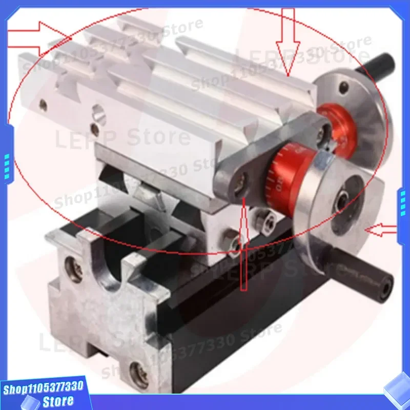 U3 6 in 1 Zinc Alloy Slide Metal Edition Mechanical Guide Rail Lightweight Milling Machine Lathe Screw Tool Accessories