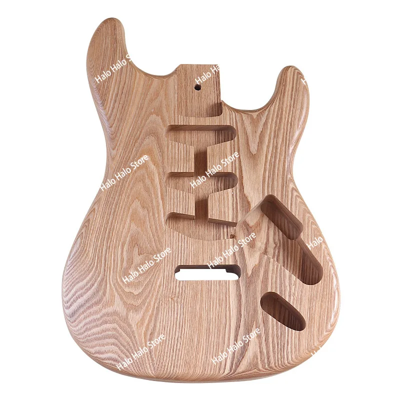 Three single piano body log color electric guitar water music body water music piano barrel electric guitar body modificationDIY