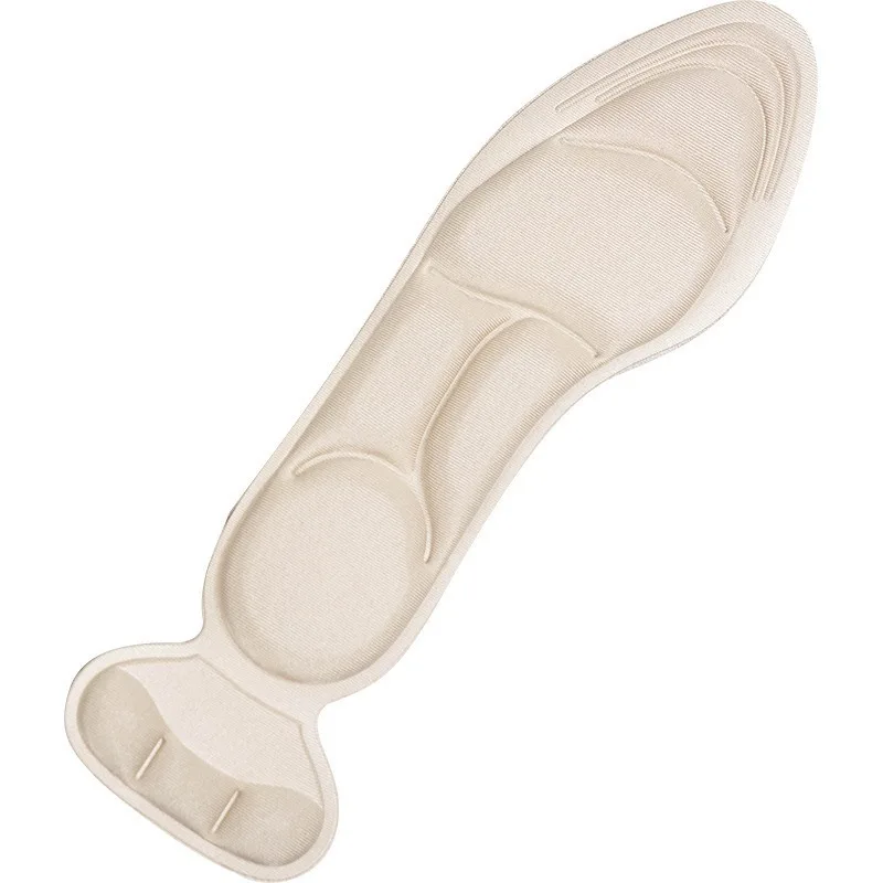 2-in-1 Heel Insole with Size Reduction Tool To Prevent Slipping Half Size Heel Insole To Absorb Sweat and Prevent Odor