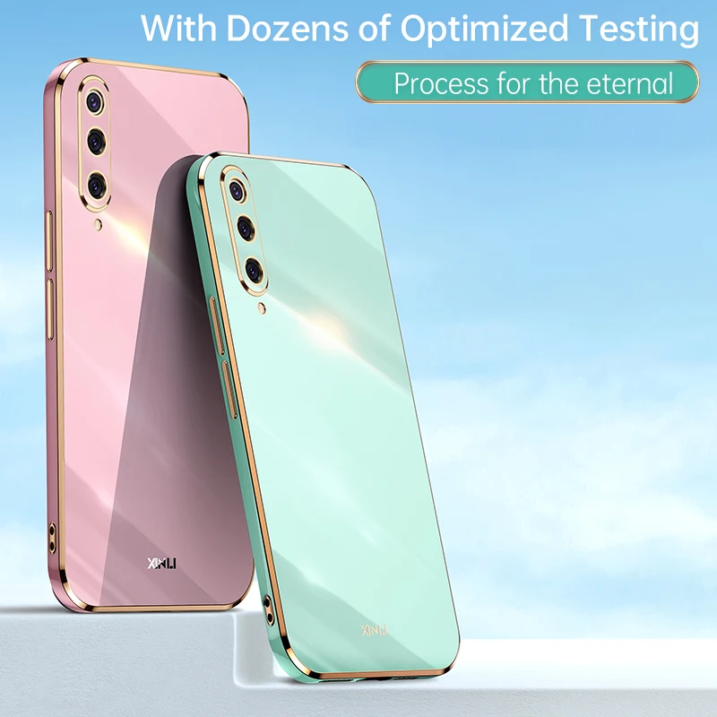 For Xiaomi mi 9 Case Soft Cover TPU Case For Xiaomi mi 9 High Quality Anti-fingerprint Camera Protection