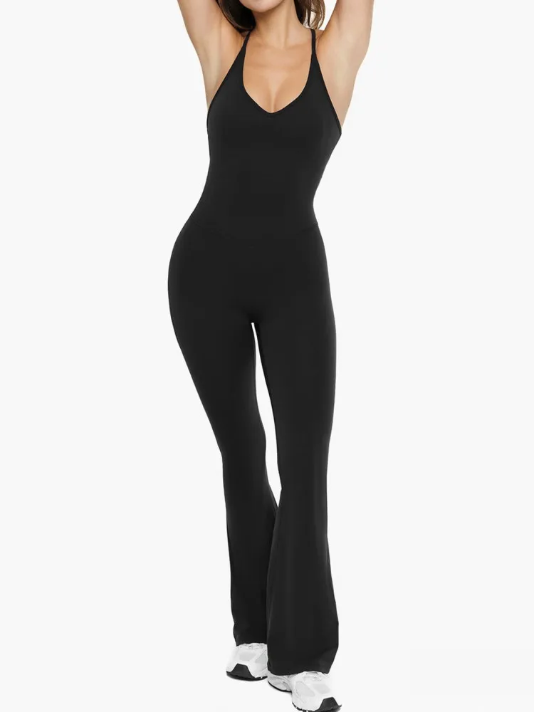1PCS Yoga Gym Rompers Jumpsuits Women Sports Overalls Active Wear Fitness Clothing Workout Clothes Women Short Playsuits Outfits
