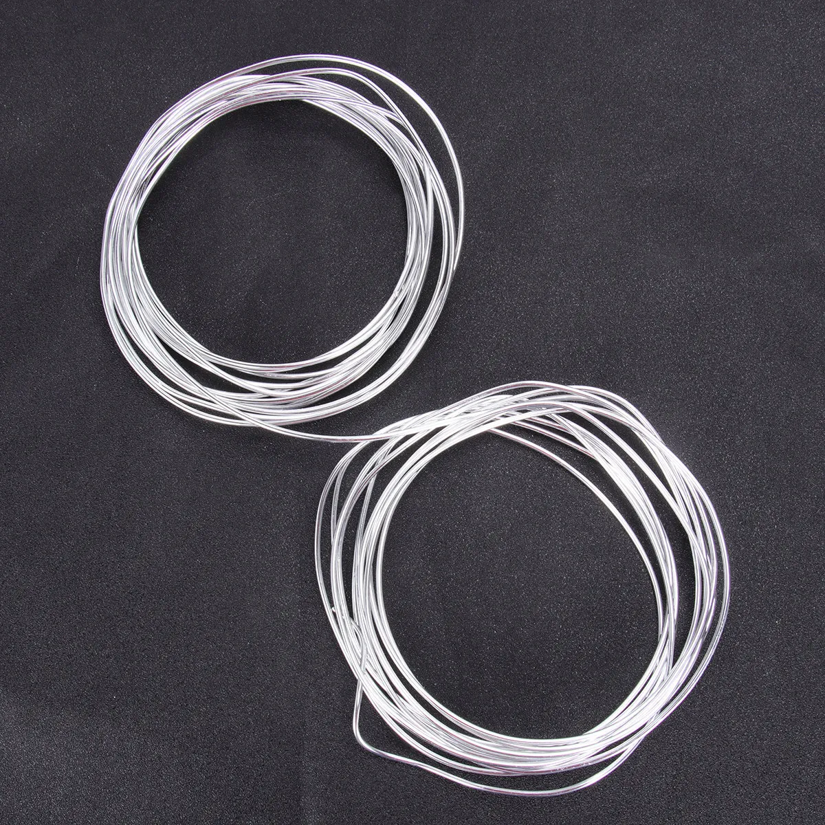 1pc Soft Iron Wire Silver 2 Size Bendable Aluminum Craft Wire For Diy Making Mould Frame Accessory Jewelry Making