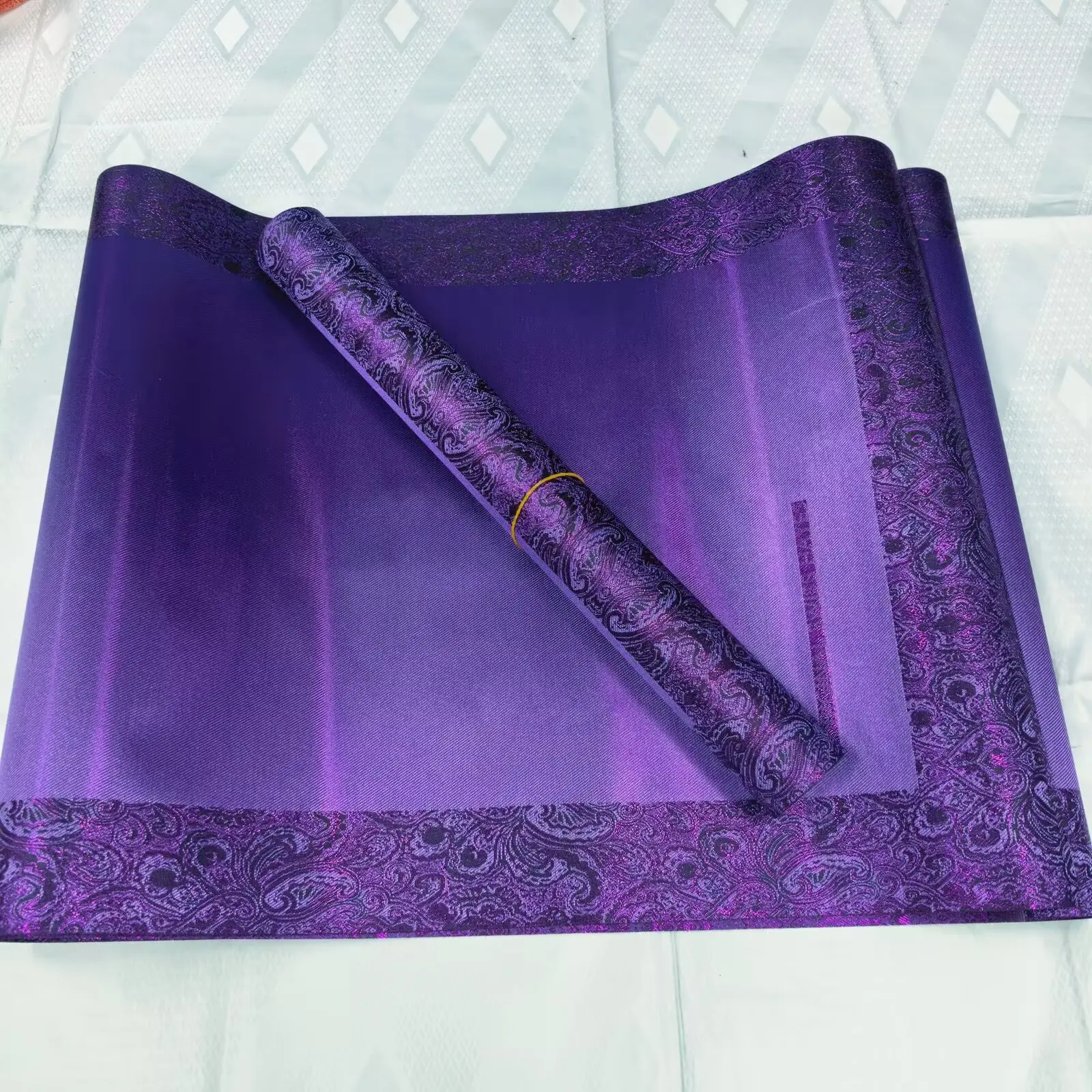 

African Wedding Gele Ipele Swiss Grand Hayes Headtie Nigerian Turban Headscarf for Bride 2PC Luxury Muti Sego Cultural Wrapper