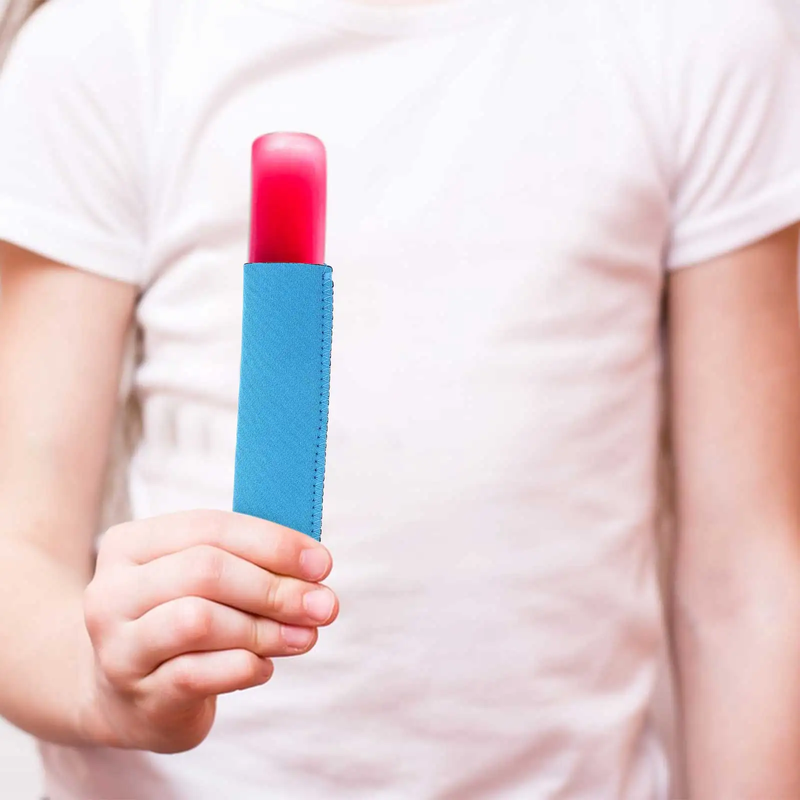 

5Pcs Cover Set Neoprene Fabric Reusable Cold Insulation Sleeves for Kids DIY Parties Protective Holders