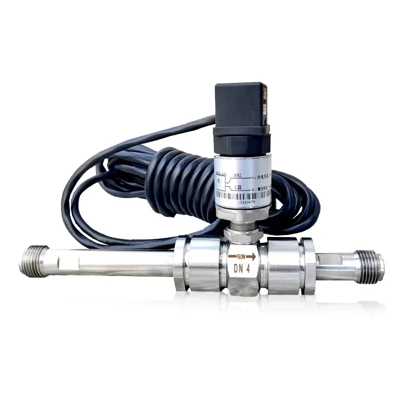 RS485 Miniature Digital Sanitary Flowmeter Sensor Diesel Fuel Crdi Oil Turbine Flowmeter Pulse Output
