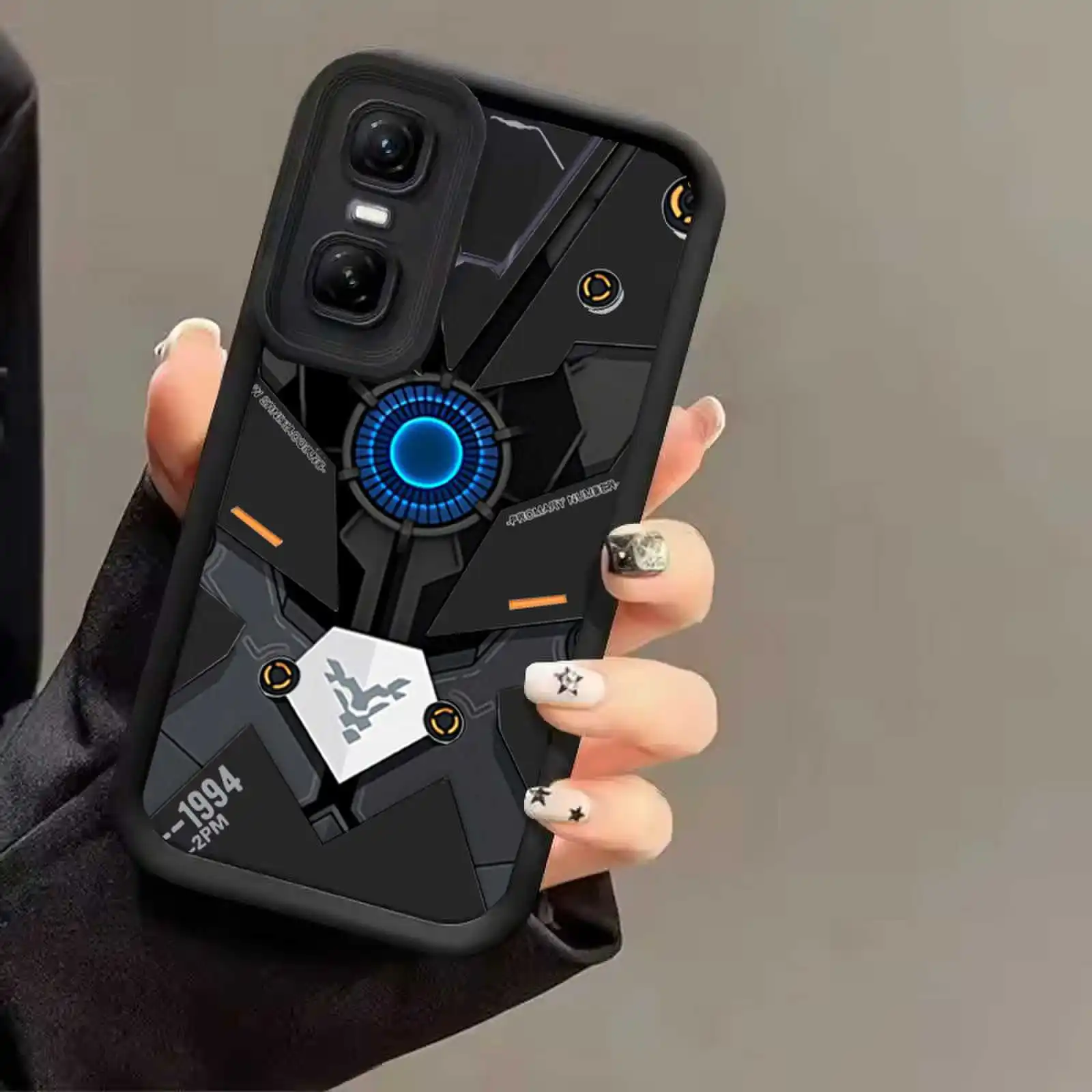 غلاف الهاتف لهاتف انفينيكس GT 30 Pro 5G حافظة GT 20 10 Pro حافظة مطاطية من السيليكون المتين من مادة البولي يوريثان غطاء مقاوم للغبار D01