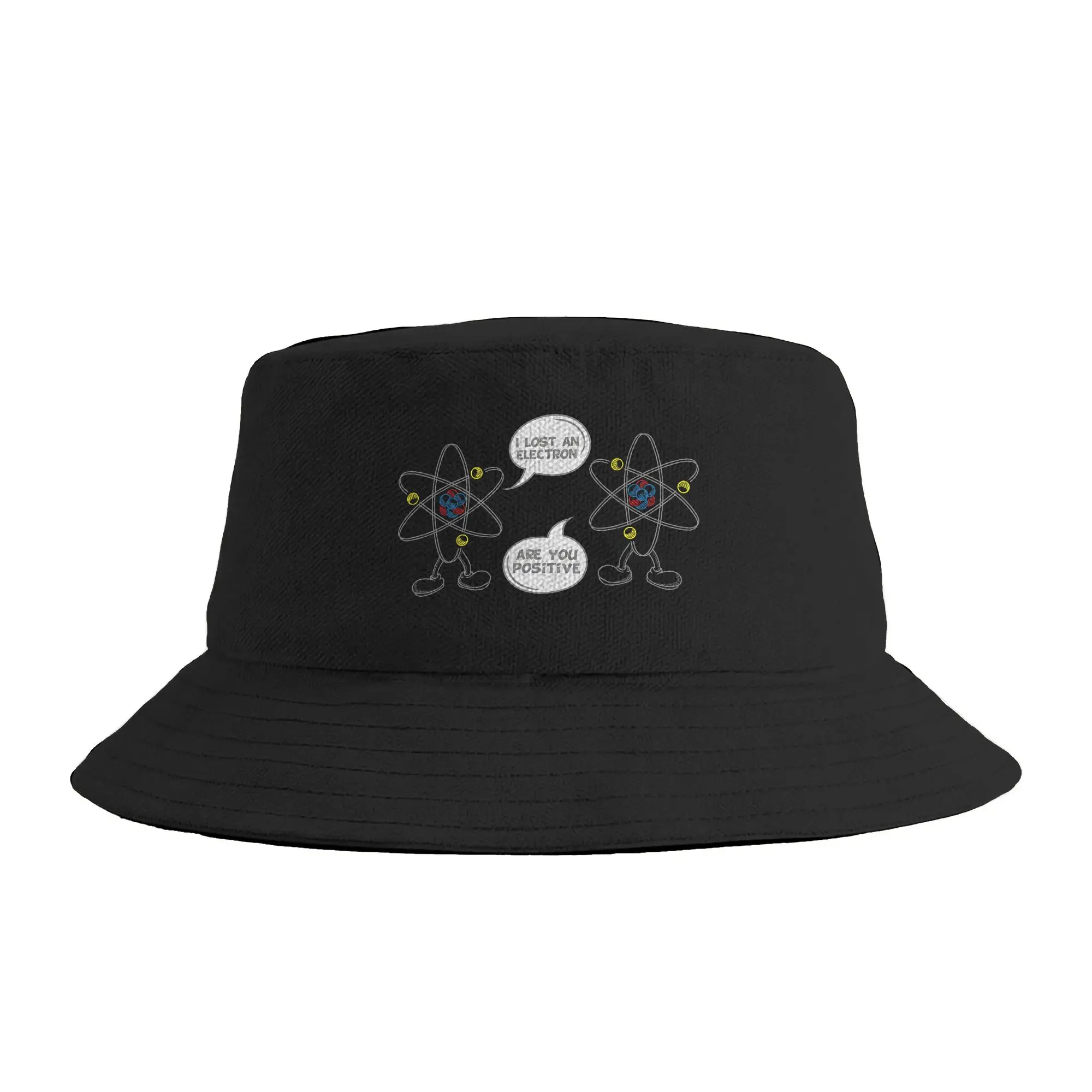 I Lost An Electron Are You Positive Bucket Hat  Hawaii Fisherman Caps Foldable Hunting Visor Hats For Men Women Fashion Cap