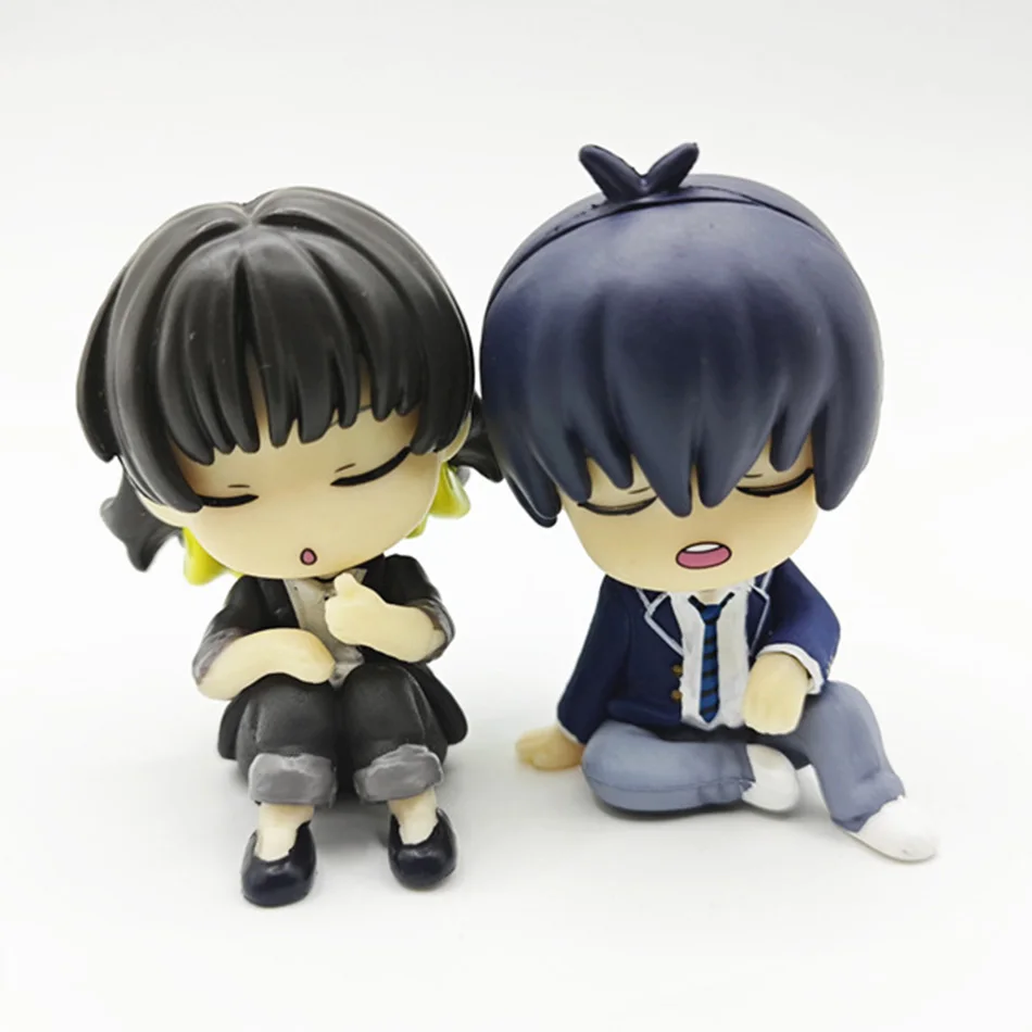 ガシャポンのアクションフィギュア、子供向け、夢のようなスタイルの玩具、伊佐木、よあち、ミカゲ、レオ、ナギ、セイシロウ、バチラ、メグ