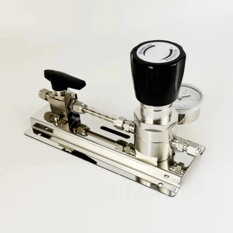 Stainless Steel End Point Panel Two End Point Pressure Reducing Valve, Pressure Regulation, Corrosion Resistance Hydrogen