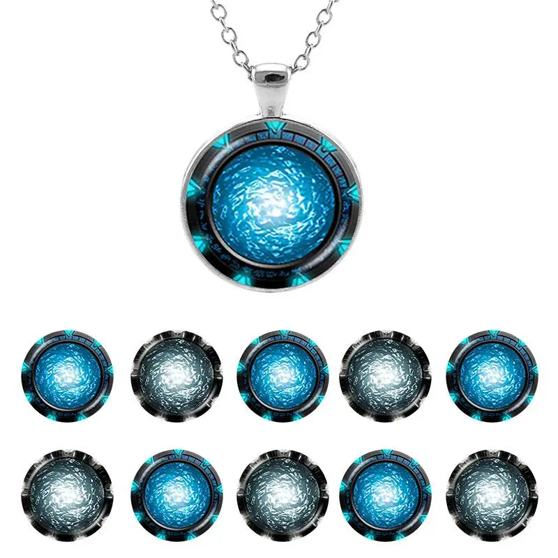 TAFREE загадочная зеленая флуоресцентная лампа яркий Stargate Atlantis кулон ожерелья стеклянный кабошон ювелирные изделия B722 TAFREE загадочная зеленая флуоресцентная лампа яркий Stargate Atlantis кулон ожерелья стеклянный кабошон ювелирные изделия B722